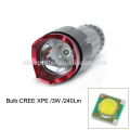 3 AAA oder 18650 batteriebetrieben 3 Beleuchtungsmodi Aluminium Cree XPE LED Bailong Cree Taschenlampe